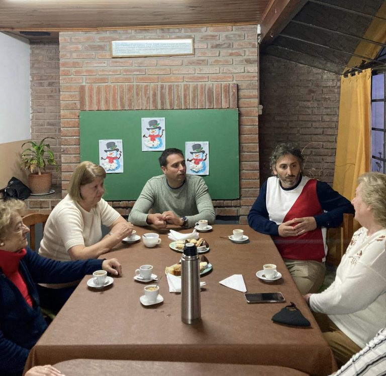 El Concejal Juan Francisco Fortte visitó el Hogar San José