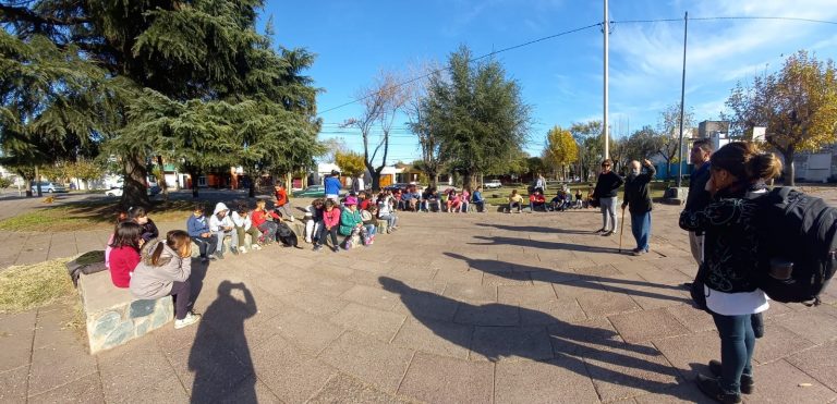 “Museo a las Escuelas”, de recorrida por el Barrio Fundacional