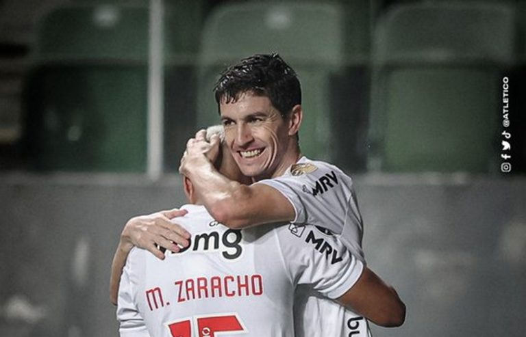 Nacho Fernández hizo un gol en el triunfo del Mineiro