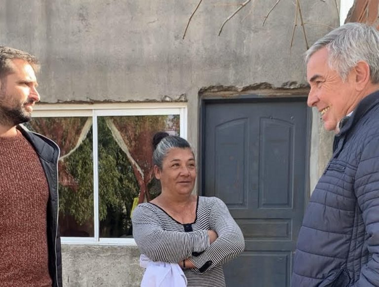 El Pro visitó a vecinos de Barrio Brasilia