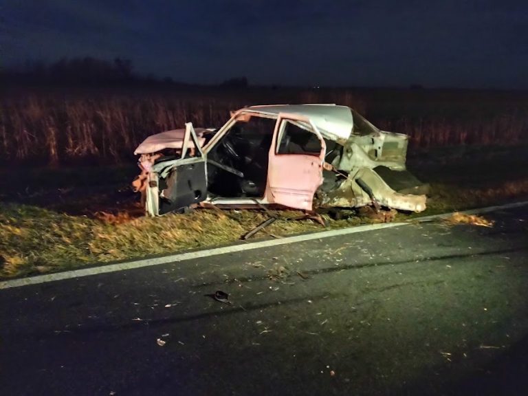 Ruta 5: fuerte impacto entre auto y camión