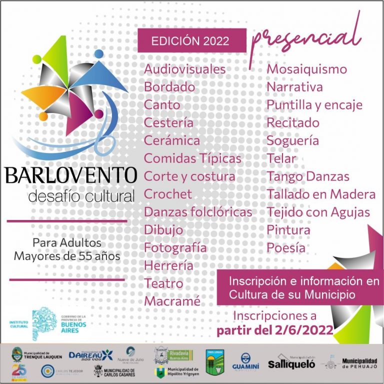 “Barlovento, Desafío Cultural”: está abierta la inscripción