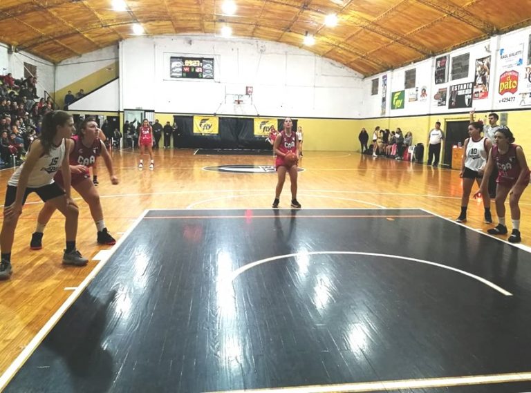 Básquet femenino: Atlético recibió a Argentino de Rojas