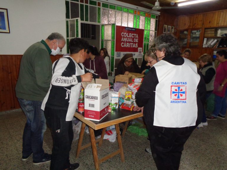 Colecta de Cáritas: la comunidad volvió a responder