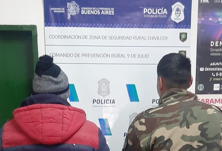 Patrulla Rural: detención y secuestro de moto