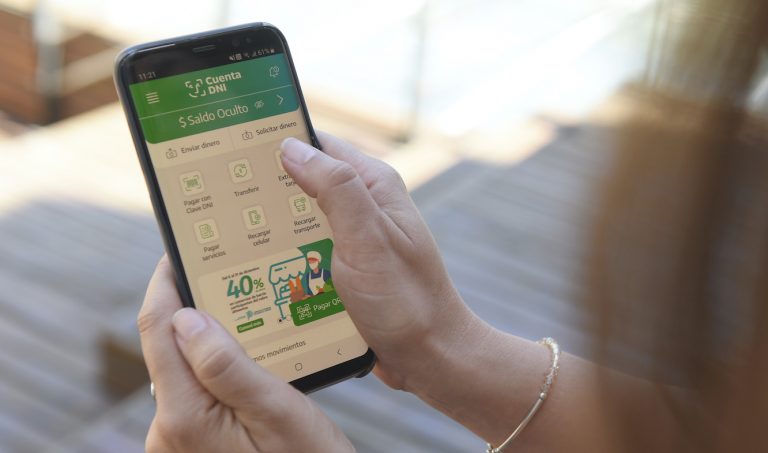 Cuenta DNI Comercios: opción con el link de pago