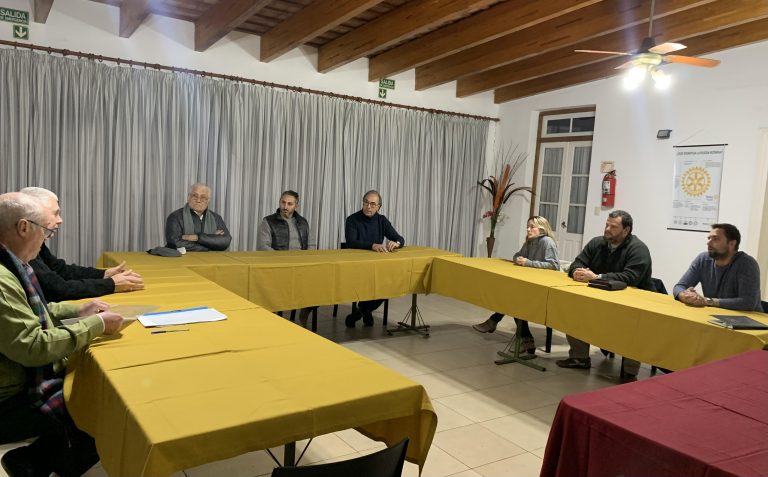 Concejales de Juntos por el Cambio visitaron el Rotary Club