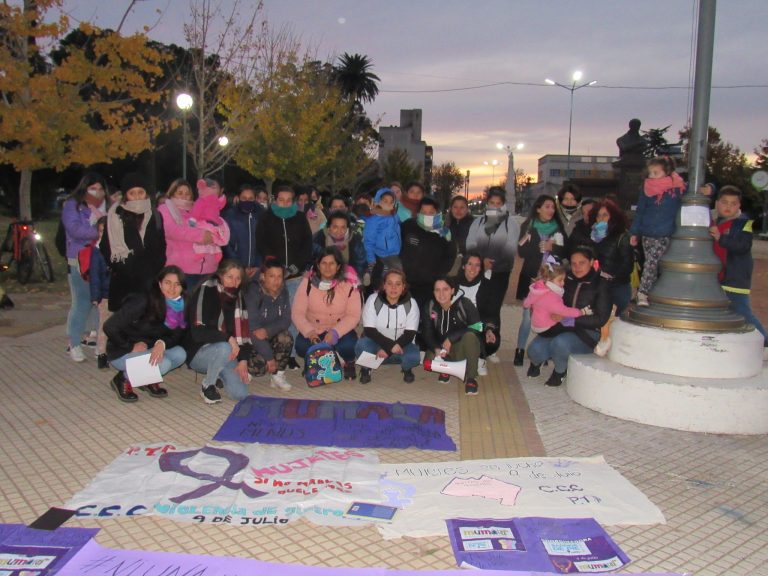3J Ni una menos: se realizó la marcha en 9 de Julio