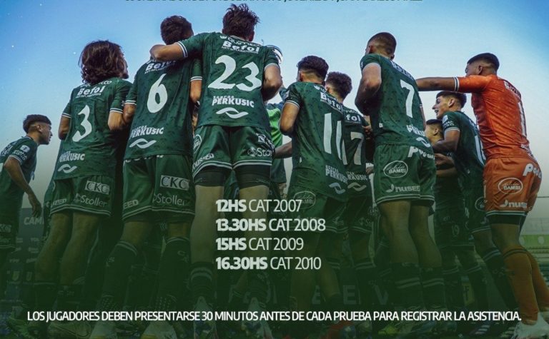 Sarmiento de Junín prueba jugadores