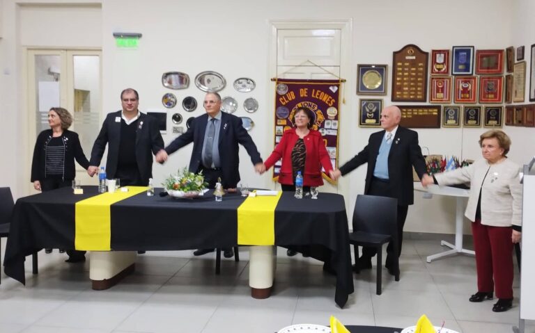 Asumieron las nuevas autoridades del Club de Leones de 9 de Julio