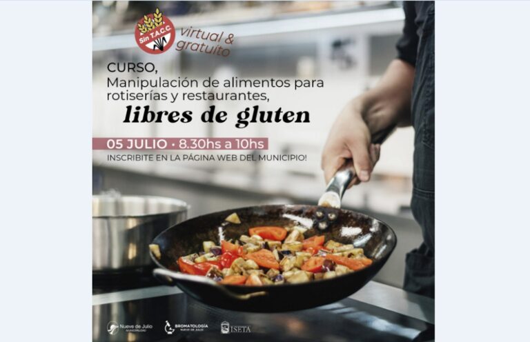 Manipulación de alimentos: curso virtual y gratuito