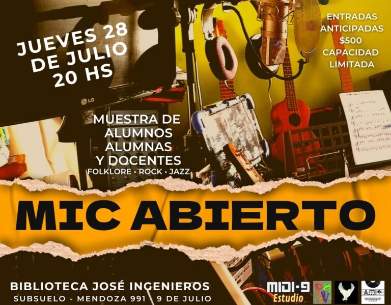 Encuentro Acústico, en la Biblioteca Ingenieros