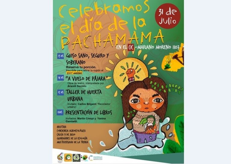 Celebración de la Pachamama en el CIC