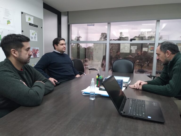 Palacios visitó Lincoln: empleo, producción y emprededurismo