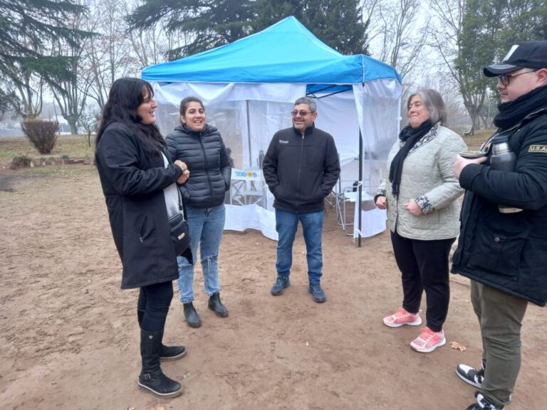 Frente de Todos: visita a Patricios