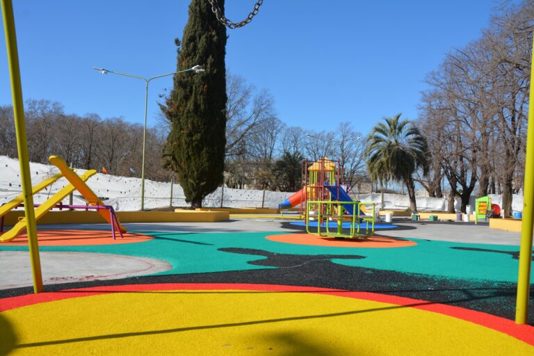 Obras en Plaza España: avanza el sector de juegos