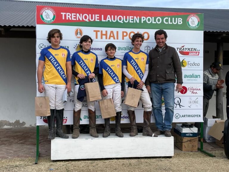 Dos nuevejulienses se consagraron campeones de polo