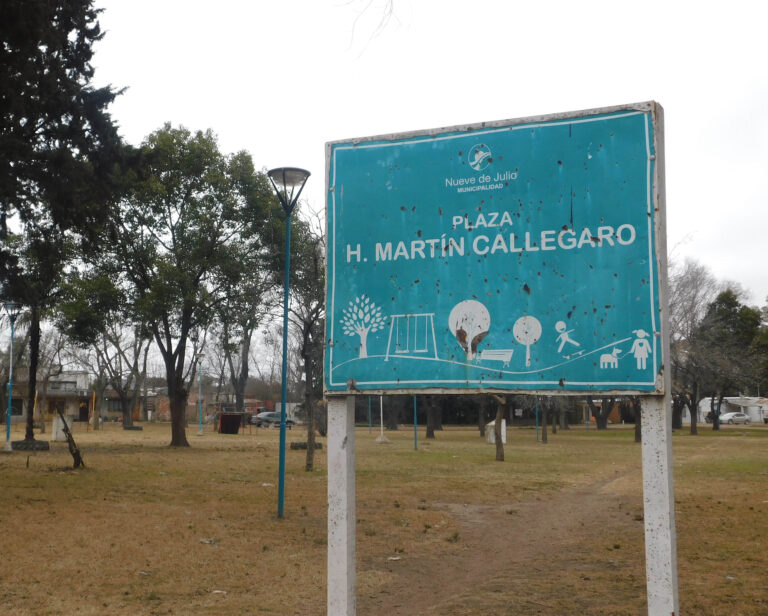Piden poner en valor la Plaza «Héctor Callegaro»