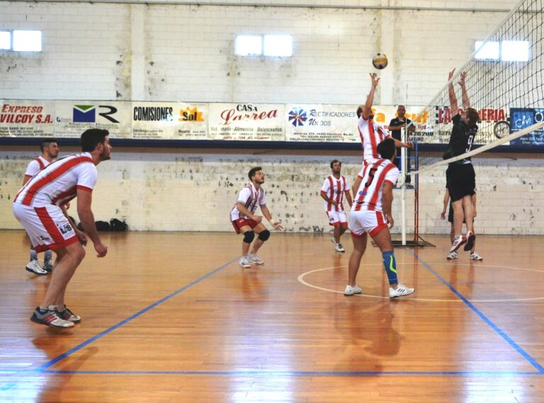 Voley masculino: dos triunfos logró Atlético 9 de Julio