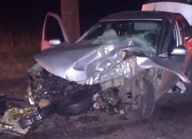 Accidente en el Acceso a Dudignac