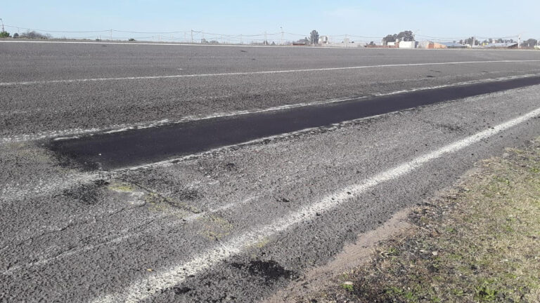 Finalizaron los trabajos de bacheo en el Autódromo