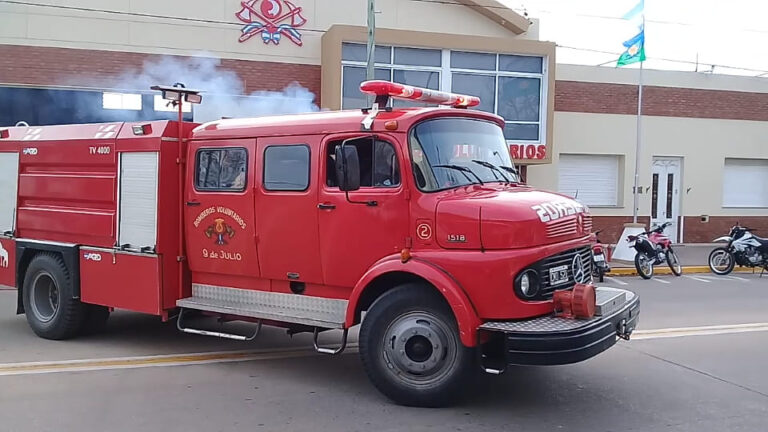 Salidas de Bomberos Voluntarios