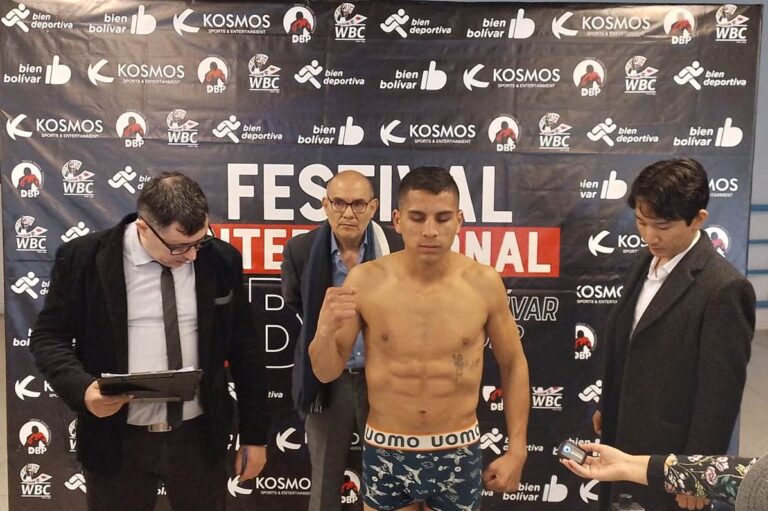 «Panterita» Rodríguez pelea en el Festival Internacional de Bolívar