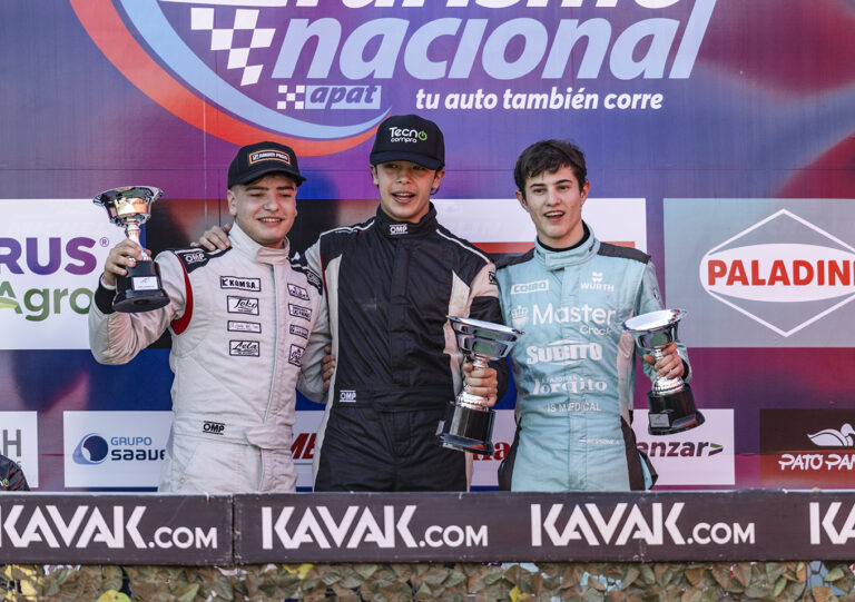 Copa Abarth: Bautista Damiani ganó una gran carrera