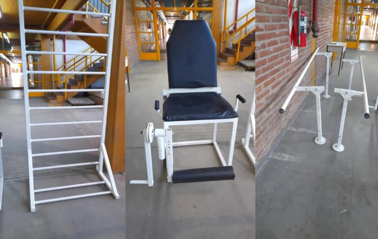 Donación de la Escuela Técnica Nº 2 al Hospital