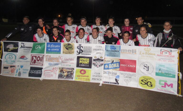 Fútbol Femenino: French empató en el debut por la Copa Federal