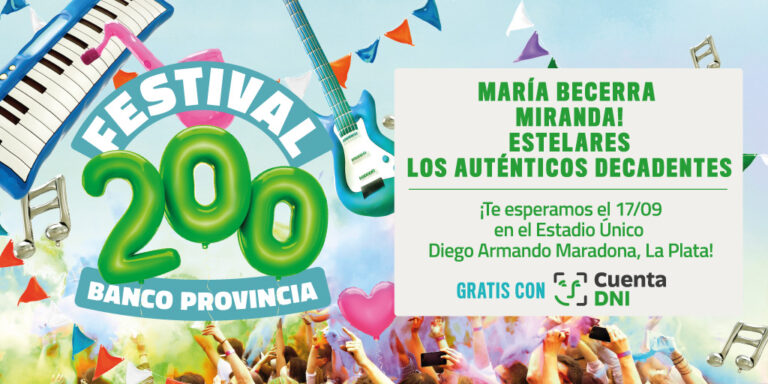 Banco Provincia prepara su fiesta