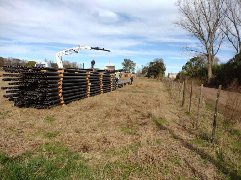 Gasoducto Dudignac: inicio de la obra