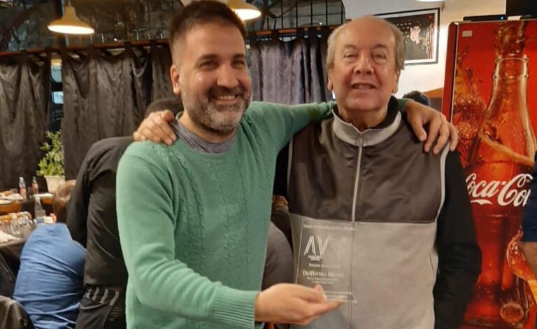 Guillermo Blanco recibió un reconocimiento