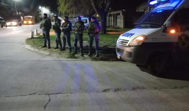 La Policía llevó adelante un operativo