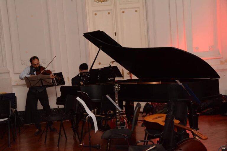 El Salón Blanco fue ámbito de un brillante concierto