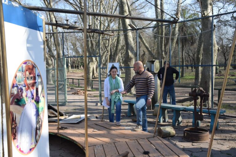 Parque San Martín: ponen en valor la Calesita