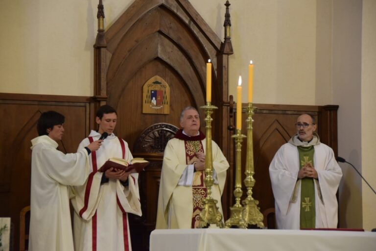Fiestas Patronales: el Obispo encabezó la ceremonia