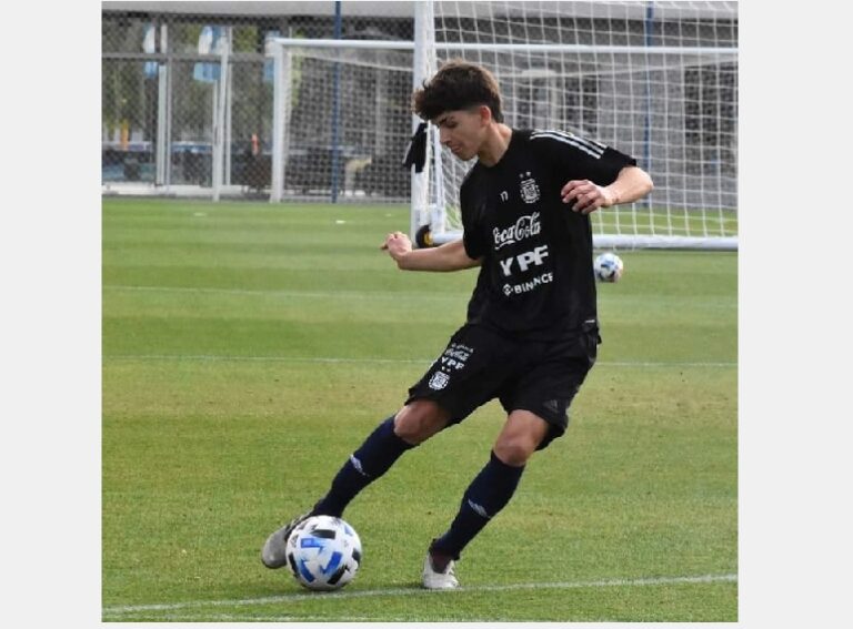Avalos Molina volvió a entrenar con la Pre- Selección Sub 17 de AFA