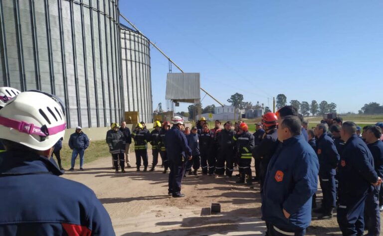 Se capacitaron Bomberos de 9 de Julio, Dudignac y Patricios