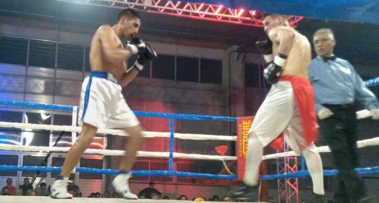 Boxeo: «Panterita» ganó ante su público