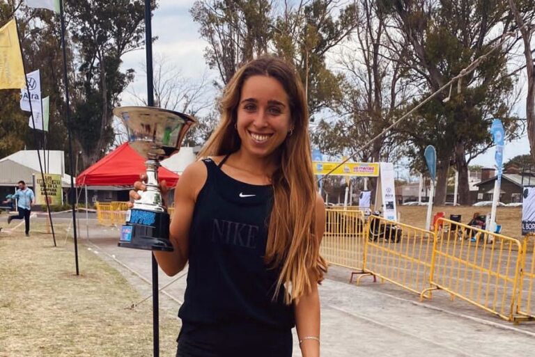 Fiorella Caviglia fue 2da en la Media Maratón