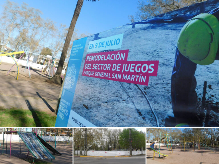 Frente de Todos: informe de la obra del Parque