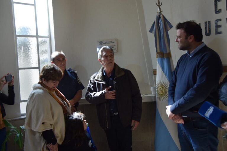 Homenaje al ex Subcomisario Bruno Sbrissa