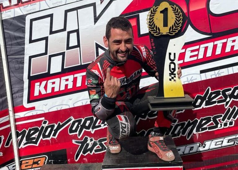 Karting del Centro: ganó Fernando Arizcurre y lidera el campeonato