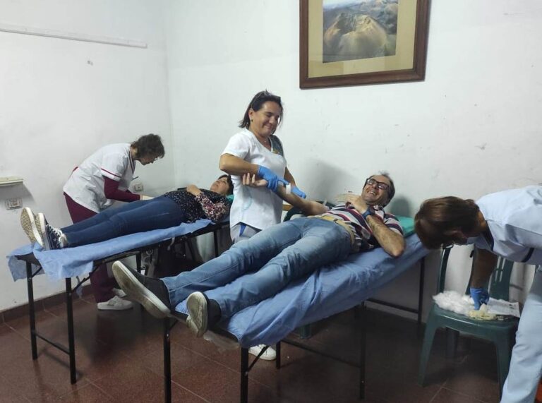En el Colegio Jesús Sacramentado: 83 donantes de sangre