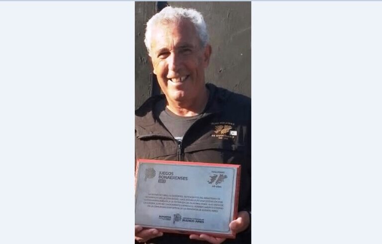 Homenaje a Veteranos de guerra de Malvinas en los Juegos Bonaerenses