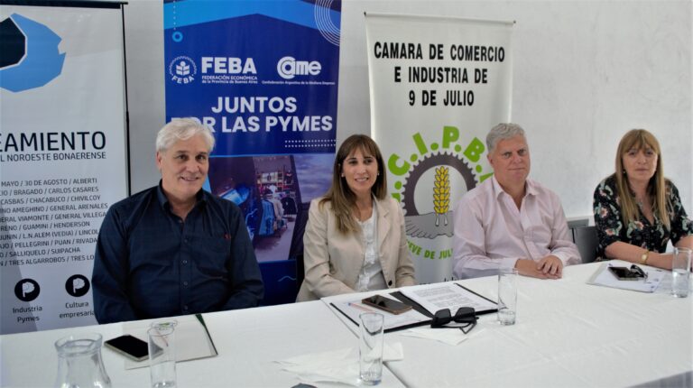 En 9 de Julio se reunió el Nucleamiento Empresarial