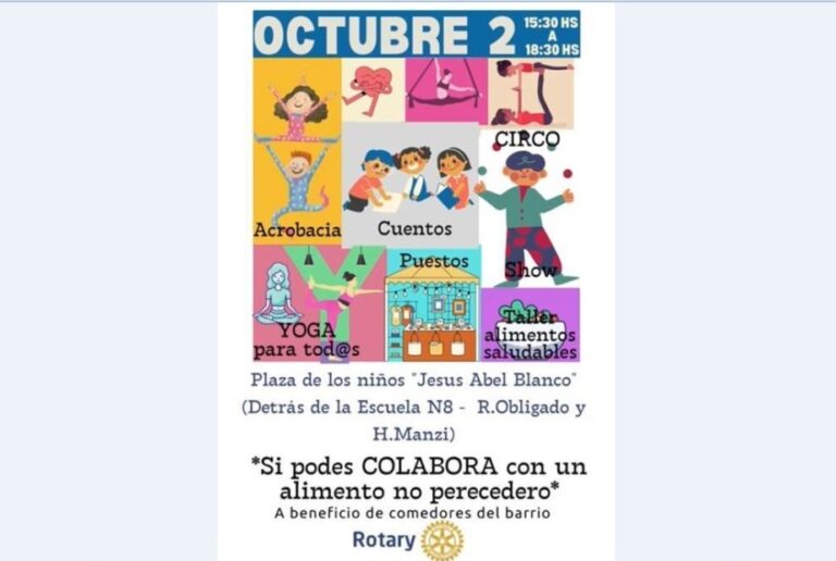Encuentro recreativo en la Plaza de los Niños