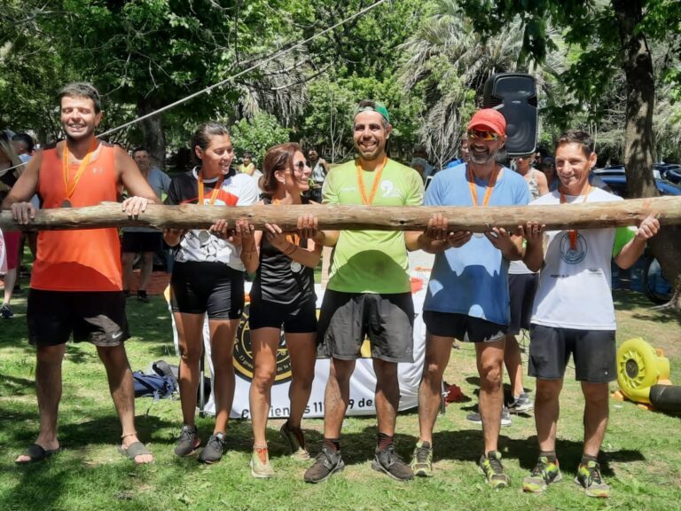 El CAPS “Norman Moscato” participó de la “Carrera del tronco”