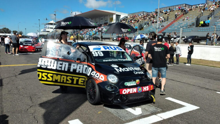 Juan Manuel y Bautista Damiani, en la carrera de los 200 pilotos
